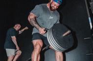 T-bar row (Photo via Chris Bumstead's Instagram: @cbum)